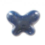 Mariposa de cerámica 12x15 mm Dark Blue x1|raw }}