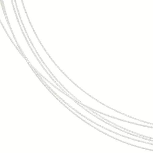 Hilo semi duro- recocción - de Plata 925 redondo diamantado 0.6 mm x2m