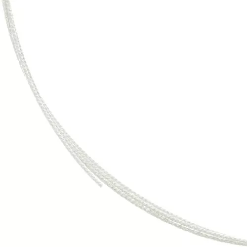 Hilo semi duro- recocción - de Plata 925 redondo diamantado 0.7 mm x1m