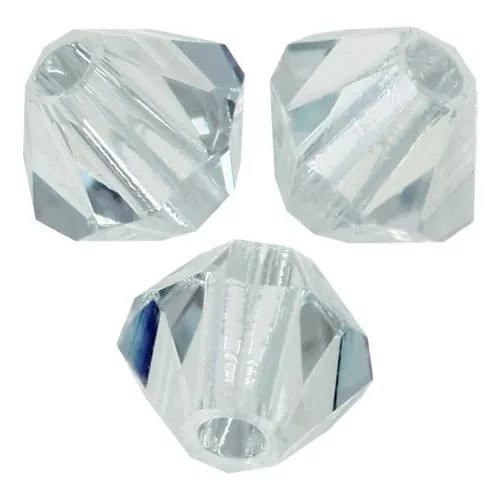 Tupis de Cristales de Preciosa 4 mm-MC Bead Rondell - Crystal Lagoon x30
