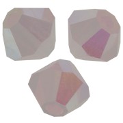 Tupis de Cristales de Preciosa 4 mm-MC Bead Rondell - Rose Opal AB 2x X30|raw }}