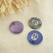 Escarabajo calado 10x7 mm - producido por Perles & Co - Plateado x1