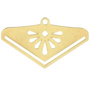 Terminal para tejido de cuentas Miyuki 11/0 Perles & co Bohemia 28 mm - Dorado|raw }}