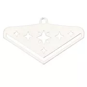 Terminal para tejido de cuentas Miyuki 11/0 Cuentas & co Etoile 28 mm - Plateado