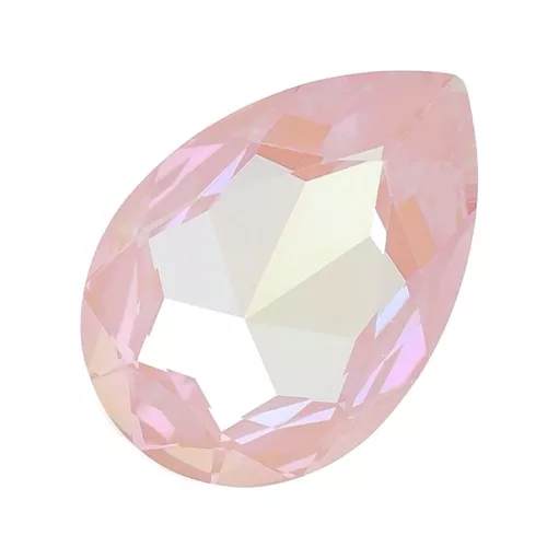 Cabuchón PureCrystal 4327 pera 30x20 mm Crystal Dusty Pink Delite x1
