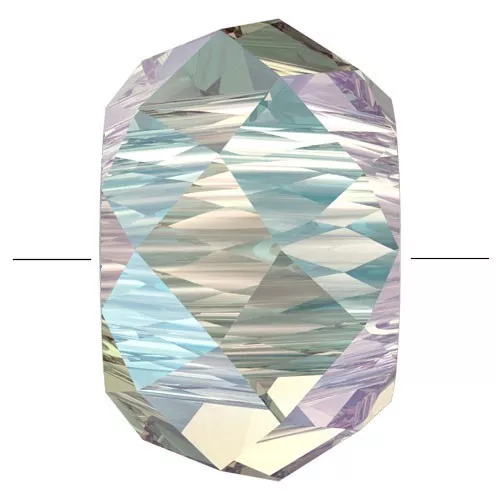 Briolette XL PureCrystal 5042 cuenta arandela 6 mm - Crystal Shimmer 2X x1