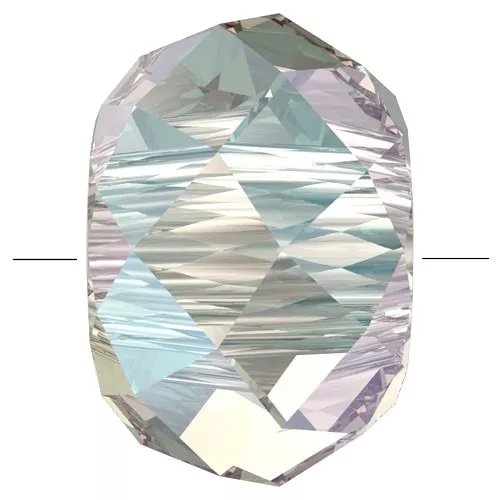 Briolette XL PureCrystal 5042 cuenta arandela 8 mm - Crystal Shimmer 2X x1