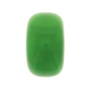 Cuenta arandela de resina opaca 18x11 mm - Vert marbré x1