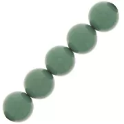 Cuentas nacaradas Preciosa Round Pearl Maxima - 5 mm - Sage x25