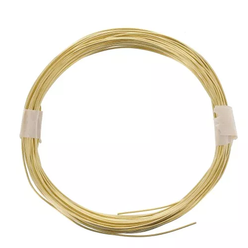 Alambre de latón redondo y flexible de