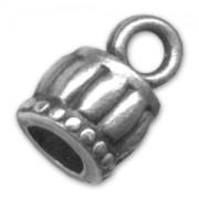 Terminal para cordón 6 mm Chapado Plateado envejecido x1|raw }}