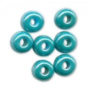 Cuentas de Rocalla Preciosa 6/0, 4 mm - Verde brillante x 20 g