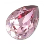 Cabuchón PureCrystal 4320 pera 18x13 mm Crystal Antique Pink x1