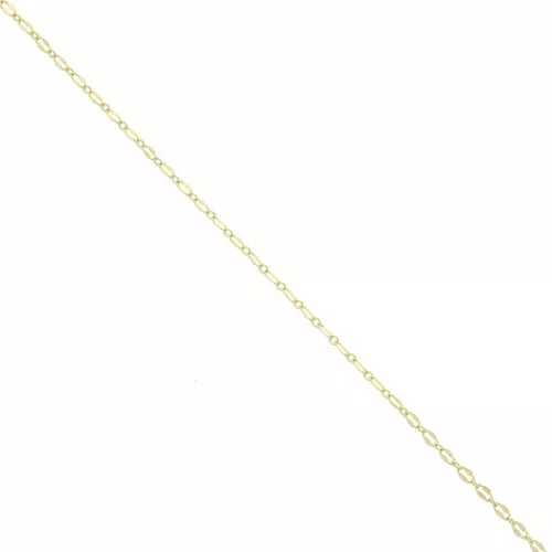Cadena de malla de fantasía de 2,15 mm - Dorado x1m