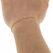 Cadena eslabón Fantaisía 2.15 mm - Dorado x3m