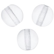 Cuentas redondas 6 mm Crystal  x25|raw }}