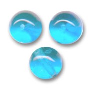 Cuentas redondas 6 mm Aquamarina x25|raw }}
