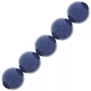 Cuentas nacaradas Preciosa - Round Maxima 4 mm Navy Blue x30