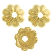 Casquillas a rayas 9 mm - Dorado con oro fino x6|raw }}