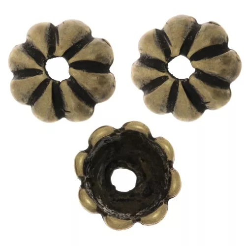 Casquillas a rayas 9 mm - Bronce x6