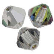 Tupis de Cristales de Preciosa 4 mm - MC Bead Rondell - Crystal Vitrail Medium x30