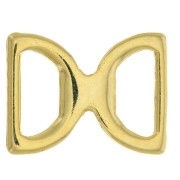 Entrepieza 17x13 mm de zamac - Dorado con oro fino x1|raw }}