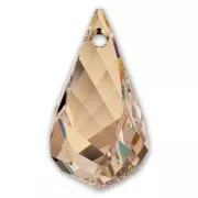 Gotas Helix PureCrystal 6020 18 mm Crystal Golden Shadow x1