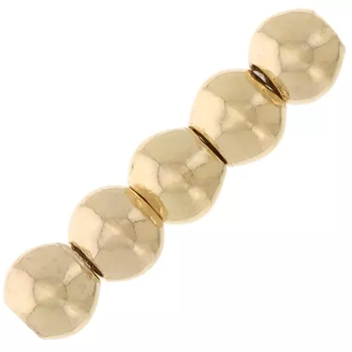 Cuentas redondas - Bolas 2 mm de Gold filled x9g