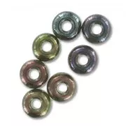 Cuentas de Rocalla Preciosa 6/0, 4 mm - Brown Iris, 20 g