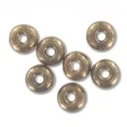 Cuentas de Rocalla Preciosa 6/0, 4 mm - Bronce dorado, 20 g
