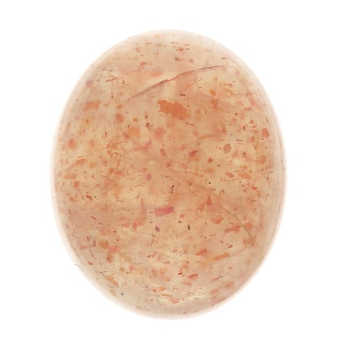 Cabuchón ovalado 10x8 mm Sun Stone - Pierre de soleil x1
