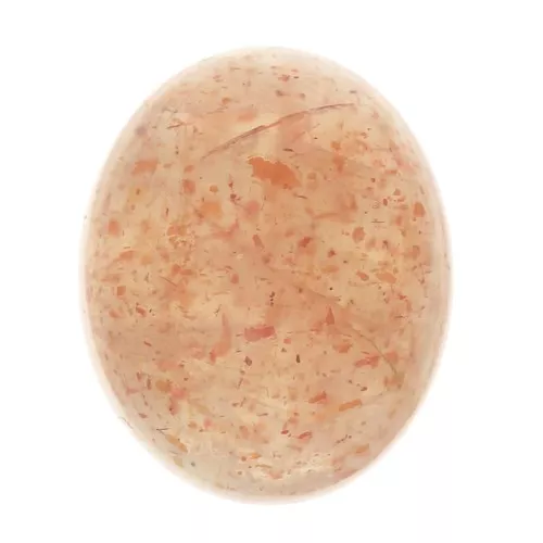 Cabuchón ovalado 10x8 mm Sun Stone - Pierre de soleil x1