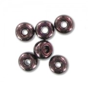 Cuentas de Rocalla Preciosa 6/0, 4 mm - Bronce oscuro, 20 g