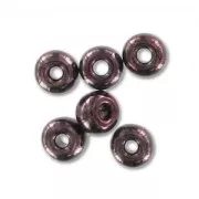 Cuentas de Rocalla Preciosa 6/0, 4 mm - Bronce oscuro, 20 g