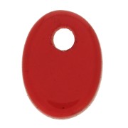 Dije ovalado 8x6 mm de imitación piedra gema - Hydro Grenat x1