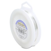 Hilo de cobre Artistic Wire de 0,81 mm - Chapado en plata antideslustrante, 24 m