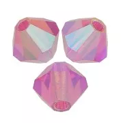 Tupis de Cristales de Preciosa 4 mm-MC Bead Rondell - Rose AB 2x x30