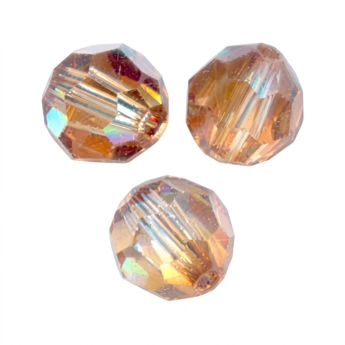 Perla redonda PureCrystal 5000 8 mm - Cristal Cobre x1