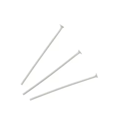 Bastón cabeza bola 30x0.6 mm de Acero inox 304L x10