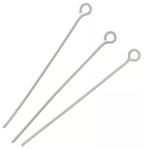 Clavos de cabeza redonda 40x0,8 mm - Acero inoxidable 304L x10