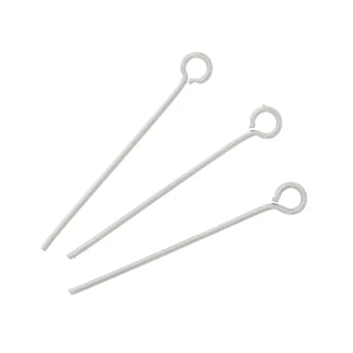 Bastón cabeza redonda 25x0.7 mm de Acero inox x10