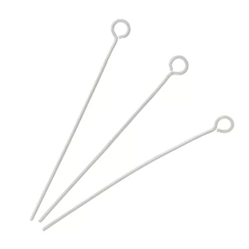 Bastón cabeza redonda 35x0.6 mm de Acero inox x10