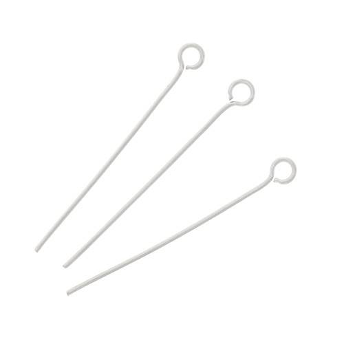 Clavos de cabeza redonda 30x0,6 mm - Acero inoxidable 304L x10