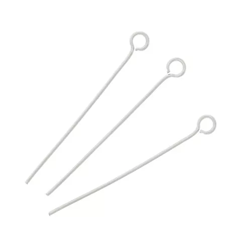 Clavos de cabeza redonda 30x0,6 mm - Acero inoxidable 304L x10