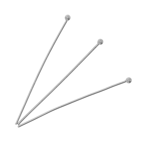 Tachuelas de cabeza redonda 40 x 0,7 mm - Acero inoxidable 304 x 10