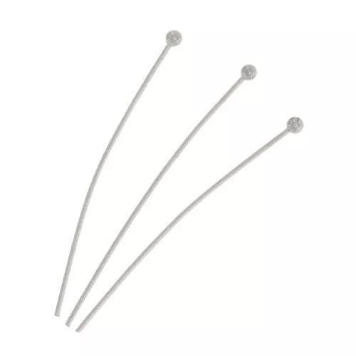 Bastón cabeza bola 35x0.6 mm de Acero inox x10