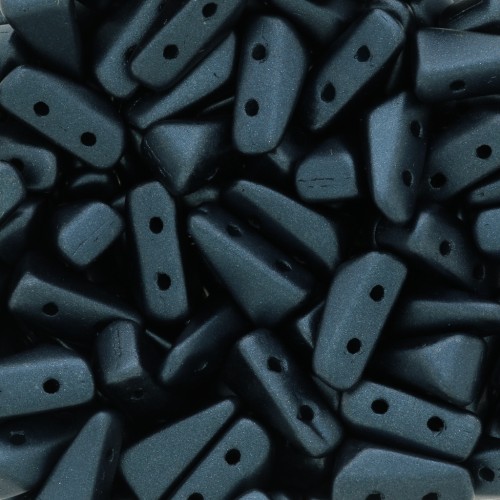 Cuentas de cristal Vexolo 5x8 mm - Pastel Pétrol x30