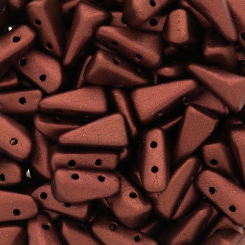 Cuentas de cristal Vexolo 5x8 mm - Copper x30