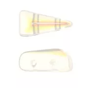 Cuentas de cristal Vexolo 5x8 mm - Crystal AB x30