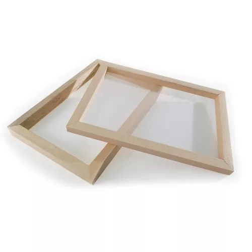 Molde doble marco para hacer el papel artesanal 24x16 cm x1